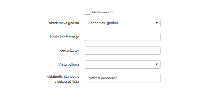 Uredništva, odbori i mobilnosti